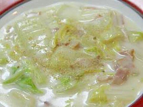寒い冬にぴったりの『白菜のクリーム煮』